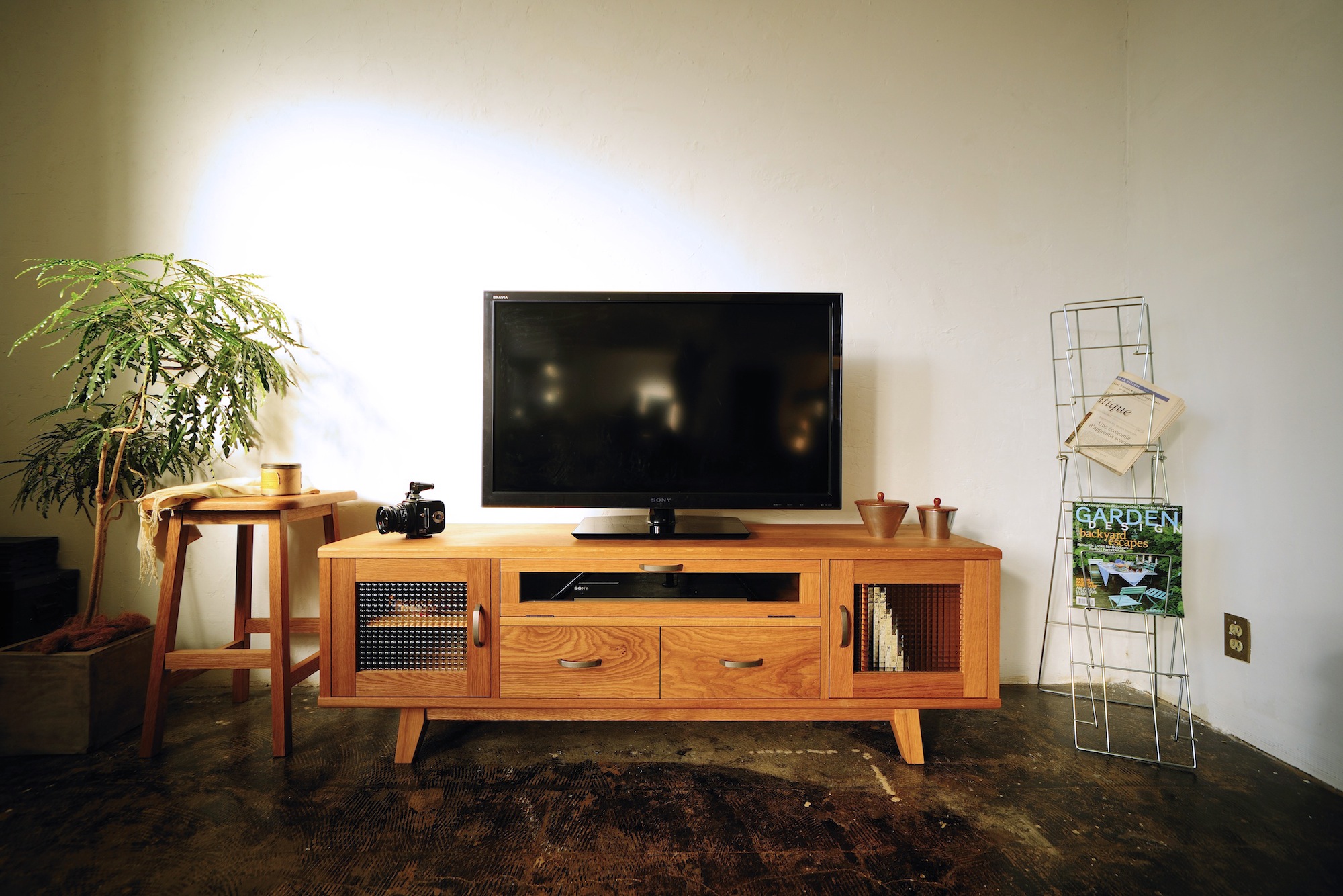 家具、無垢、AVボード、テレビボード、ROBUS